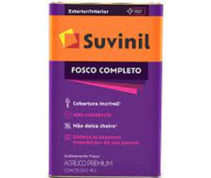 Tinta Acrílica Fosco Completo Premium Interior e Exterior Branco Neve 3,6 L Suvinil