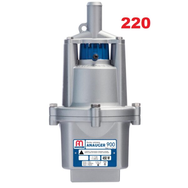 BOMBA D'ÁGUA SUBMERSA ANAUGER 900 220V 450W 1''