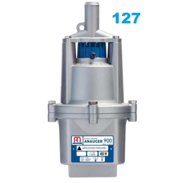BOMBA D'ÁGUA SUBMERSA ANAUGER 900 127V 450W 1''